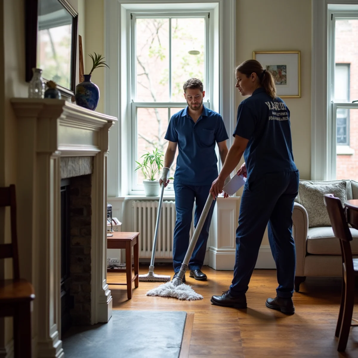 Brooklyn residence prepared for professional house cleaning in New York