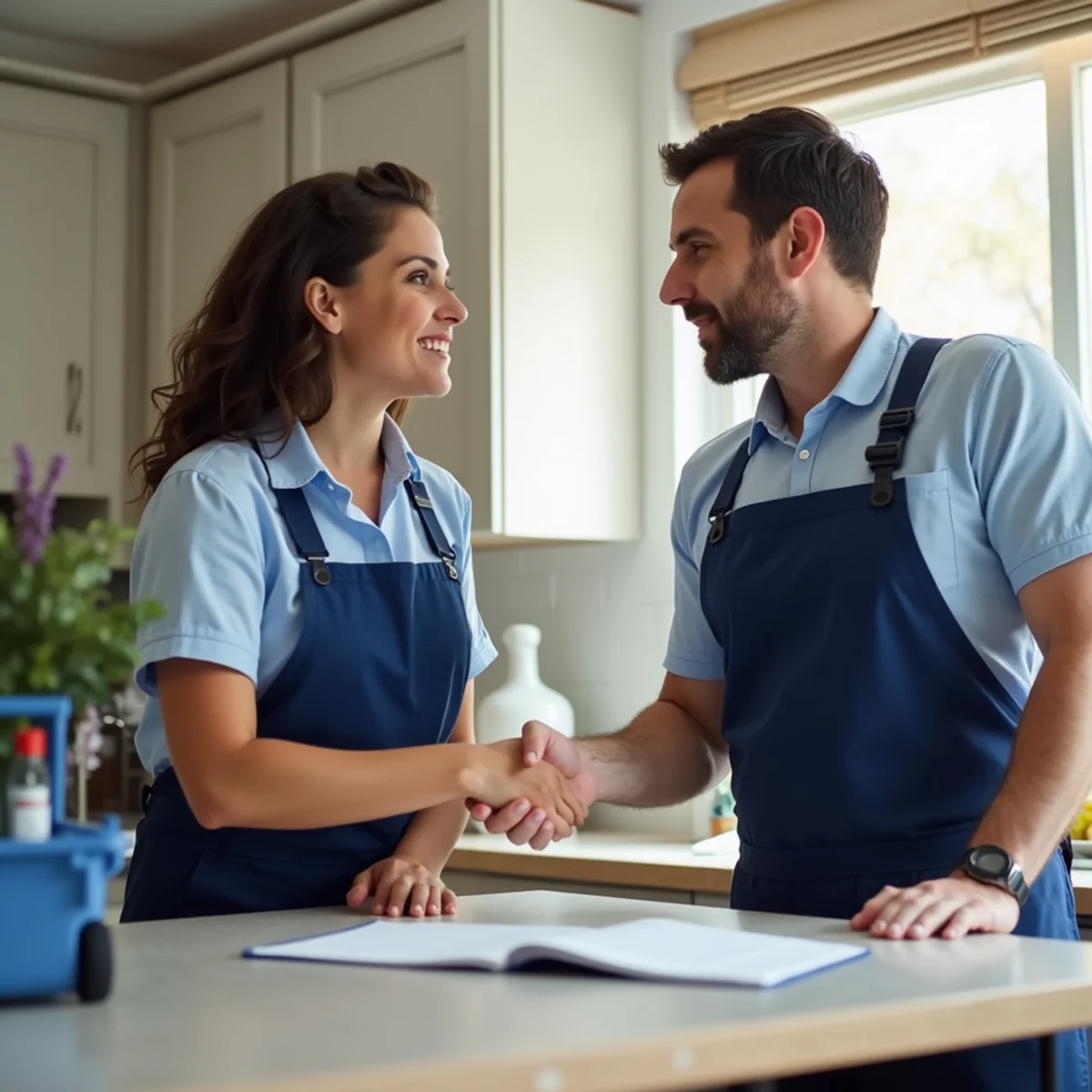 OSO Spotless cleaning consultation for a New York home