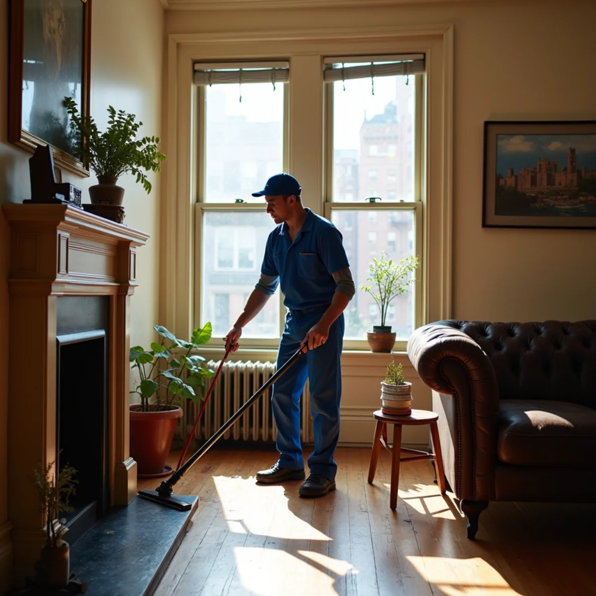 Harlem brownstone and apartment cleaning service