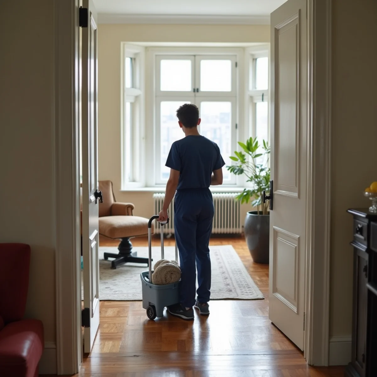 New York City residence prepared for professional house cleaning in New York