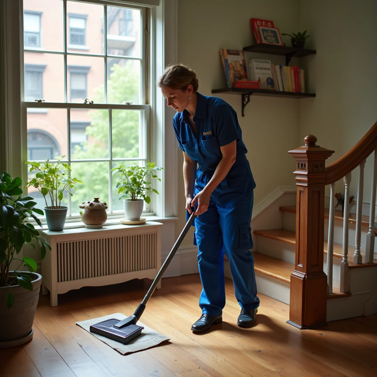Park Slope residence prepared for professional house cleaning in New York