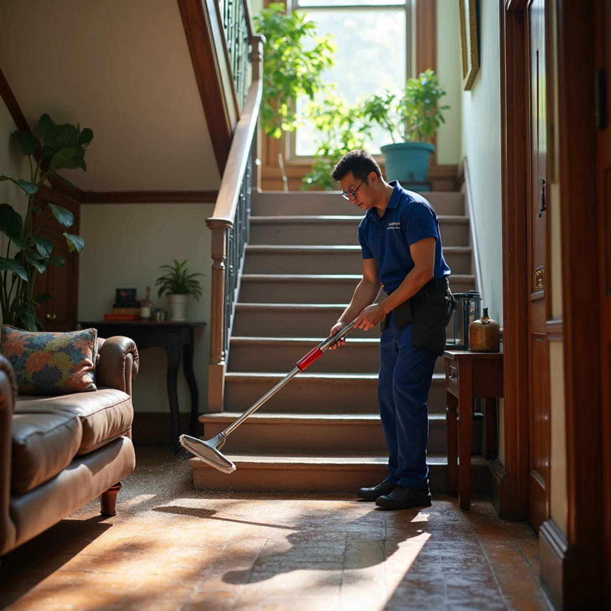 Park Slope brownstone house cleaning