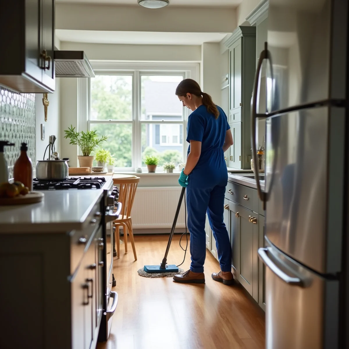 Queens residence prepared for professional house cleaning in New York