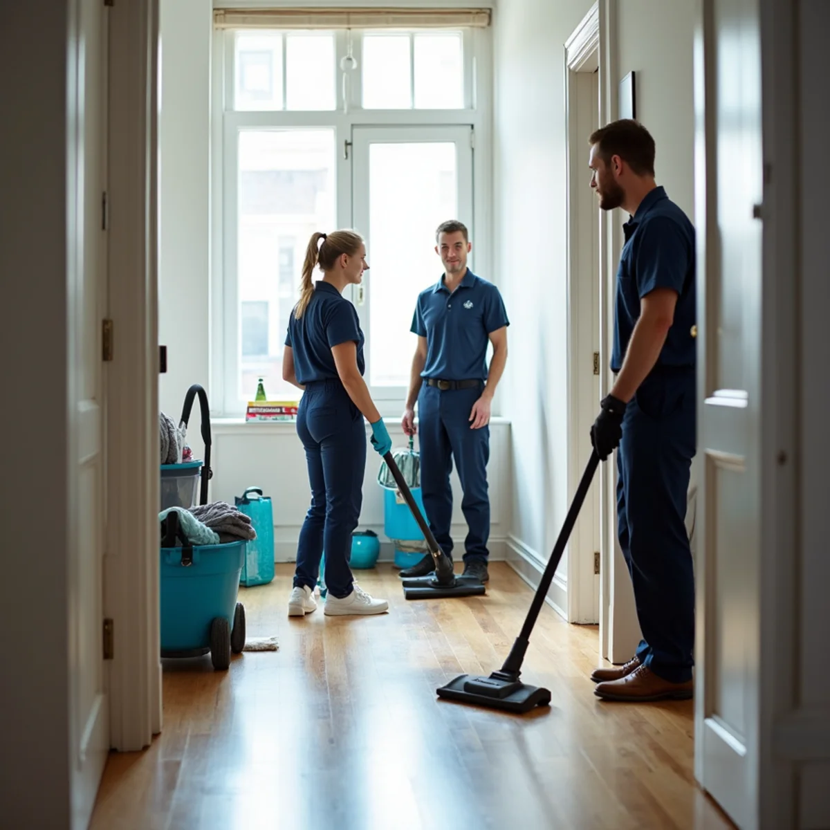 OSO Spotless professional cleaning services in a New York City home